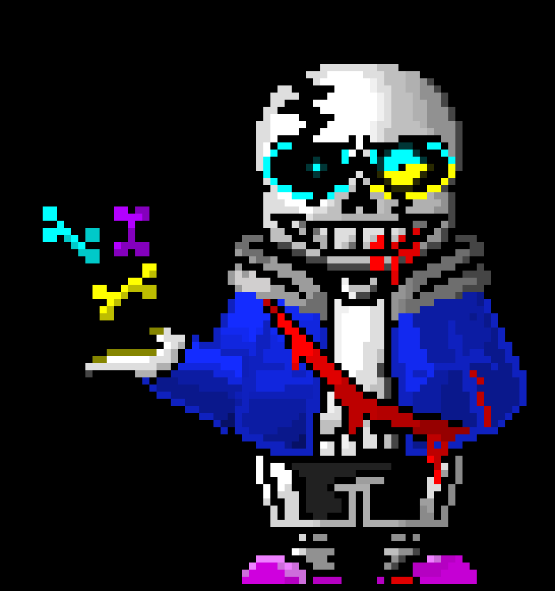 [c4d059] undertale last hope PHASE 2  v2 with shading