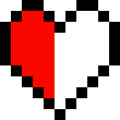 [9664c4] Half Heart