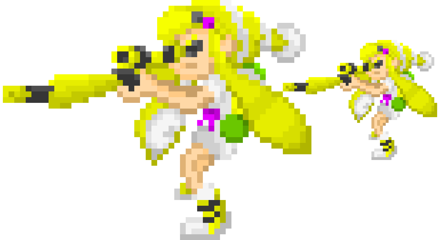 [9664c4] Yellow Inkling Sniper