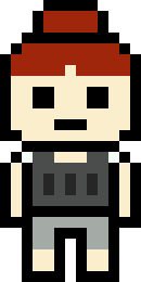 [86a47a] danganronpa pixel sprite base- Hiu Sasaki V2
