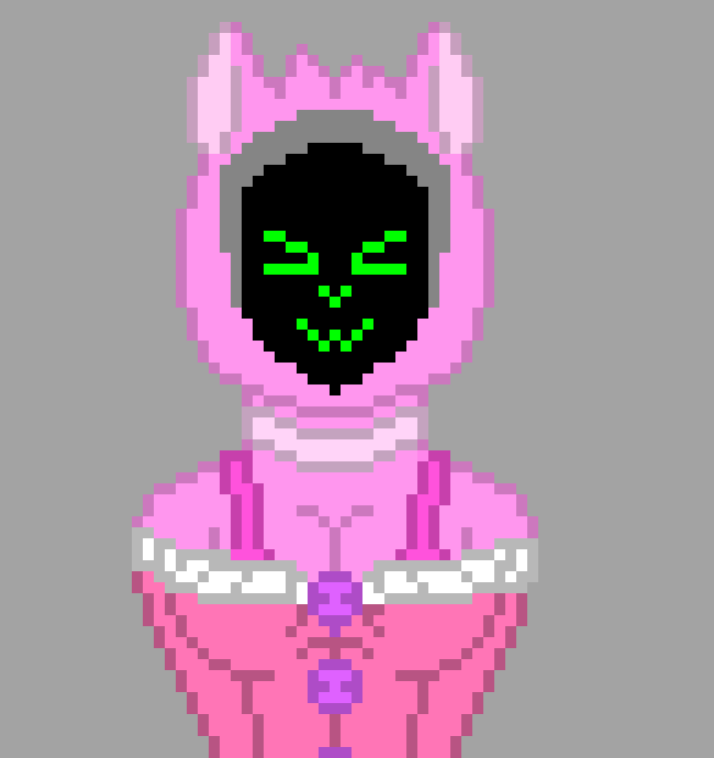 [c91422] Oh, hehe~ Hello there, what'chu wearing? *Picks up Ez*