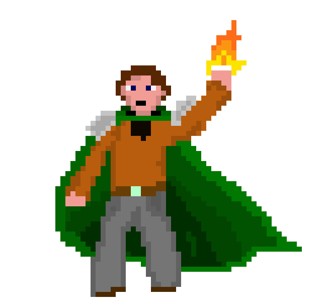 [9664c4] Cape and Flame