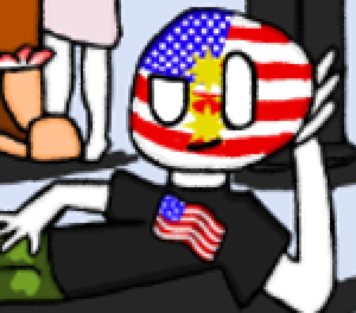 [71fafd] *just watches the two bicker as they walk away* great, stuck here LONGER *sigh* well this letter isn't going to deliver itself *makes his way to Soviet's home*