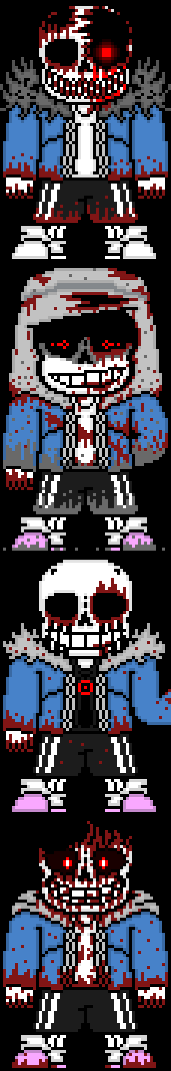 [40a4e3] like how no one notices that Horror's shoes become white while the other remain the same