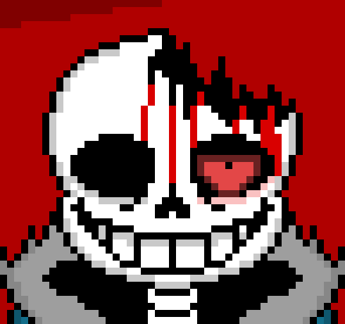 [7ce906] Alright. -HorrorTale Sans