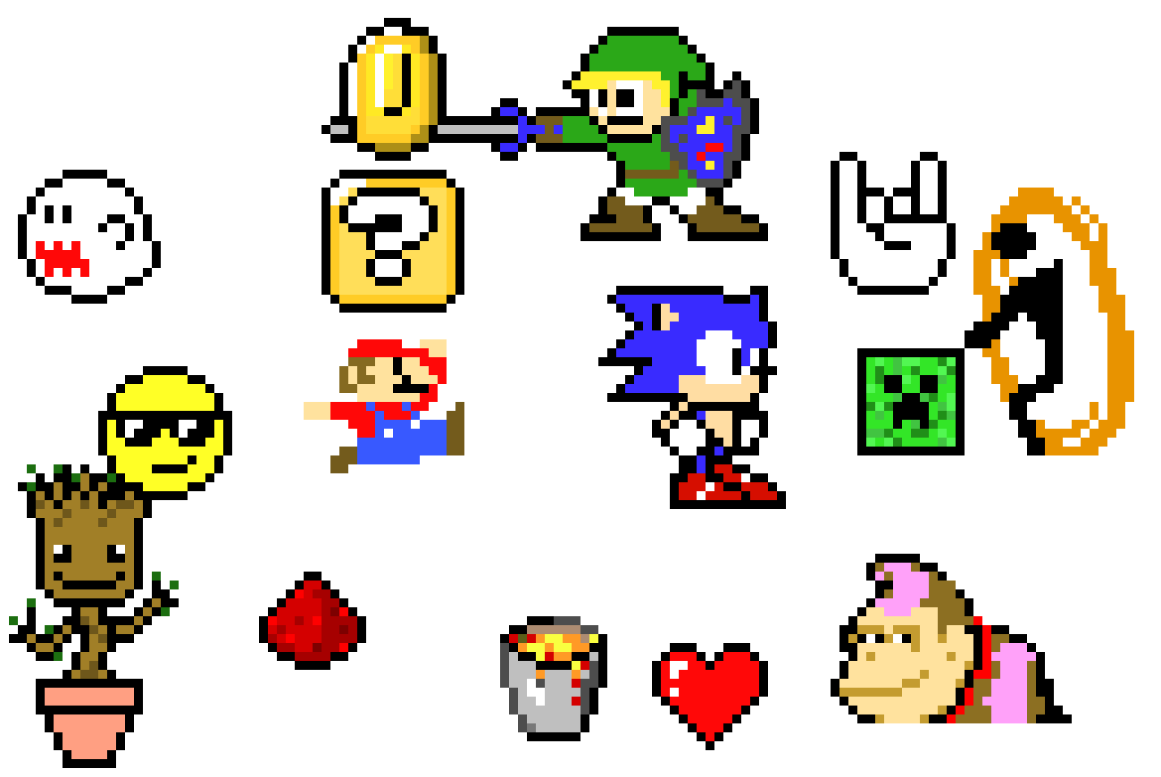 [9664c4] Pixel Art