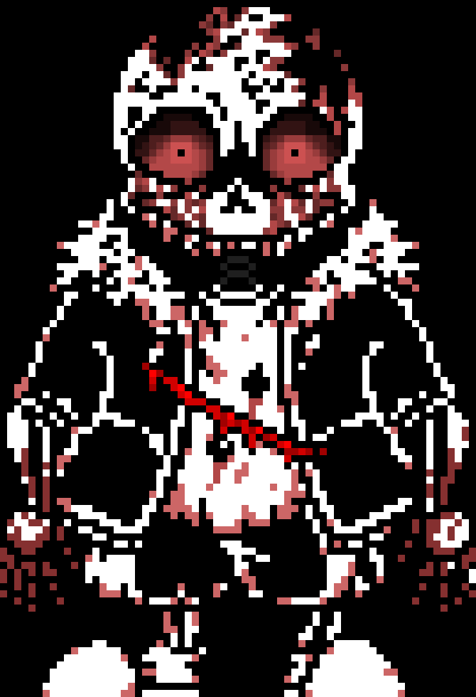 [7ee2f3] -he turns around and looks at terror, he then moves out the way and breaks terrors arm-