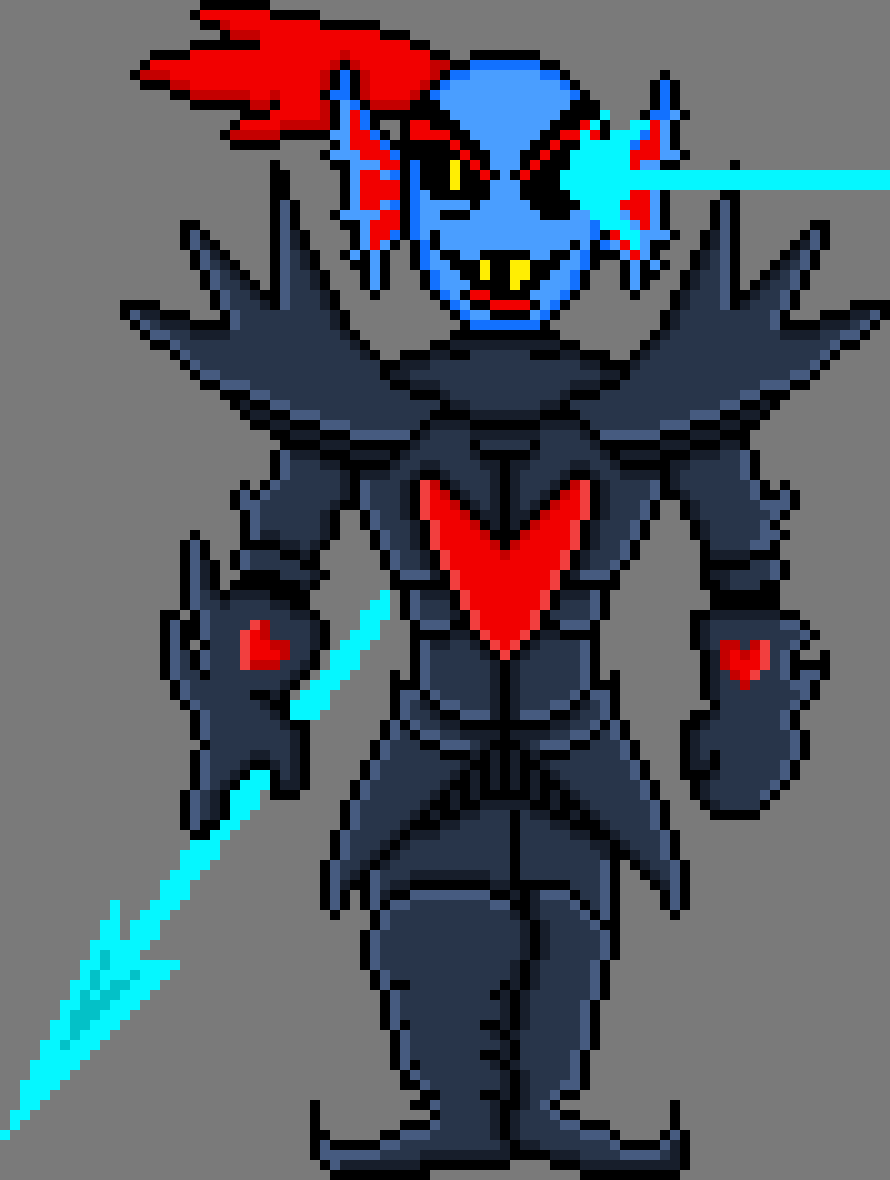 Undertale Undyne The Undying (colored)