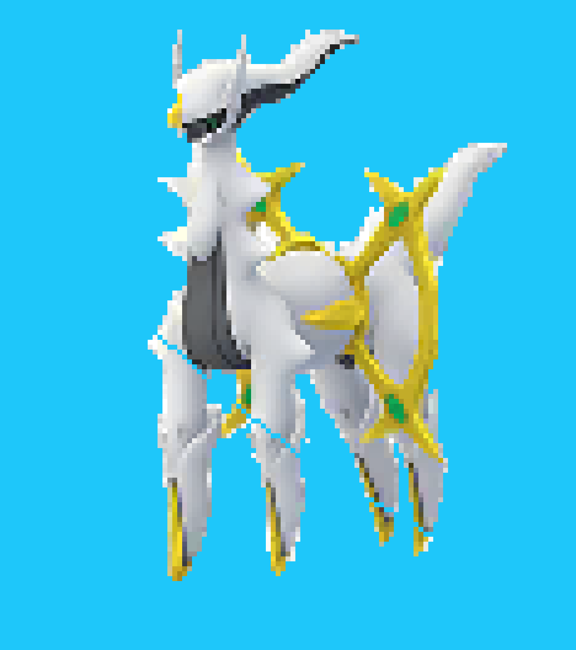 [d2cd3b] Arceus Pixel Art