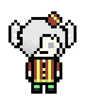[0ca10e] danganronpa pixel sprite base