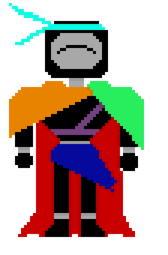 [2fcb16] *He looks at the crashing ship and continues patroling*