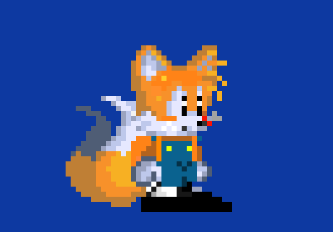 [c7c89d] Tails at school