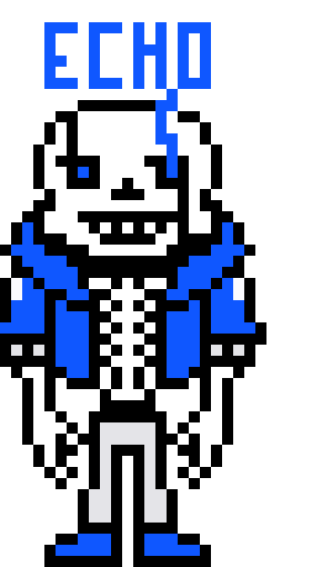 [9664c4] Echotale aqua! Sans