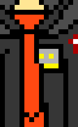 [5b2f3e] WARNING: The outline seen halfway through the shirt is a tie
