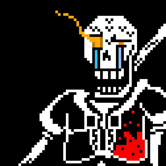 Disbelief Papyrus: other sans i still believe you can change so i will spare you [hold out arms and smiles]