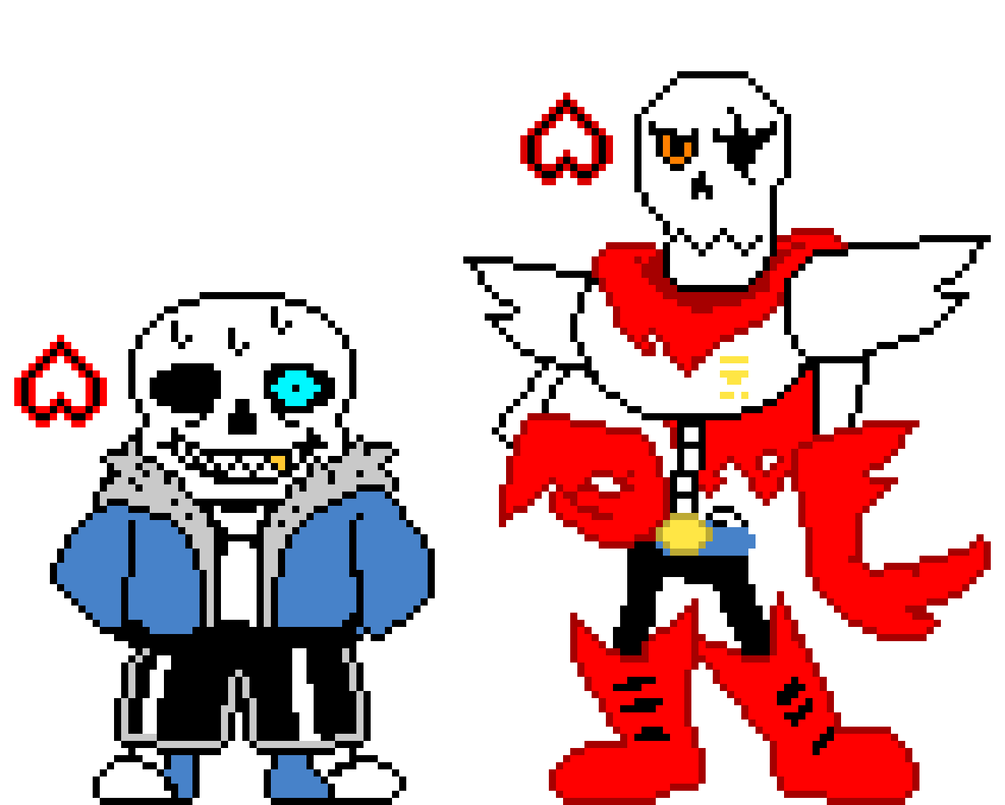 Revertfell Sans and Papyrus Genocide