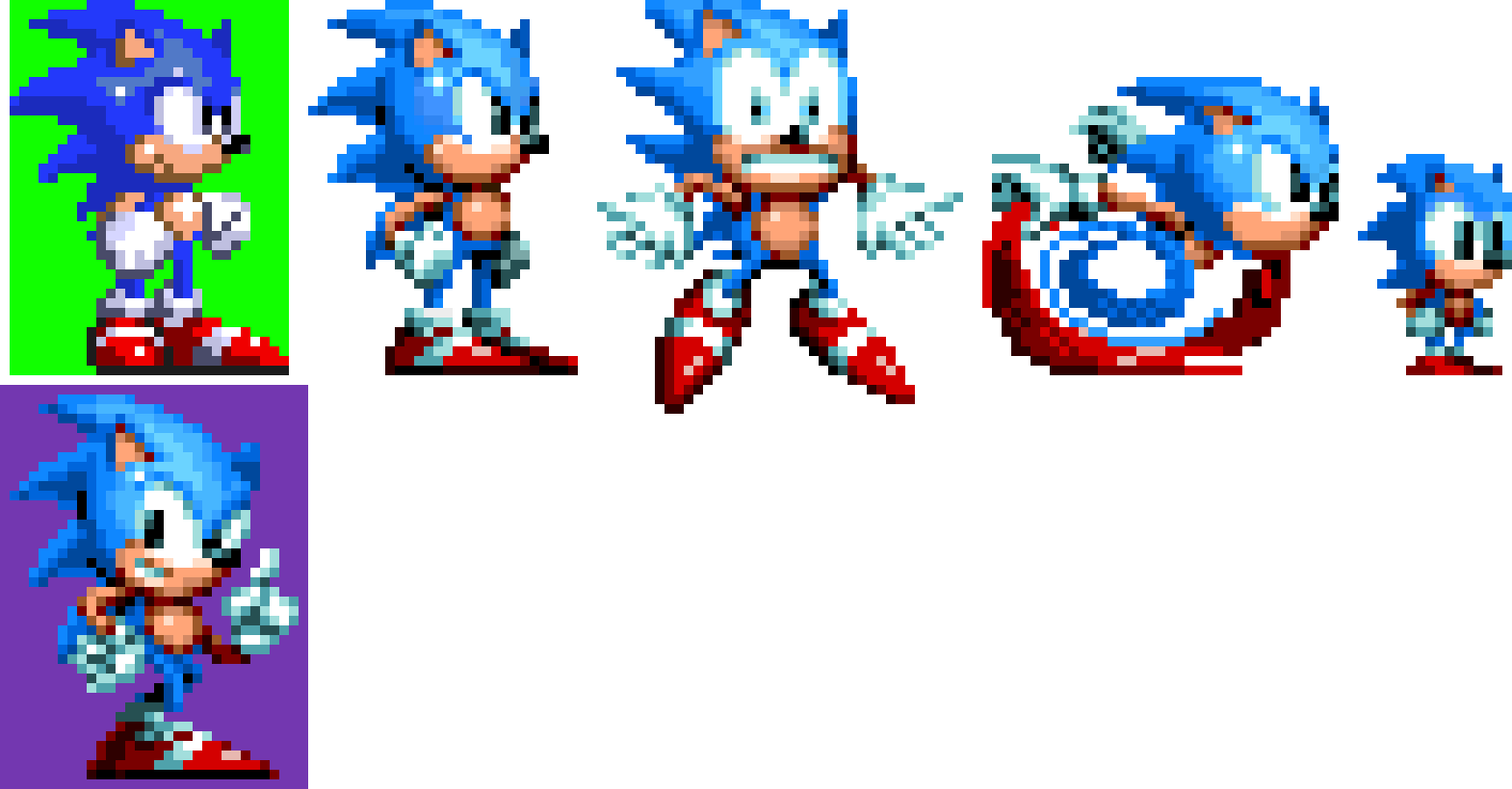 Sonic Mania: Ohhh ya know, just some animations :)