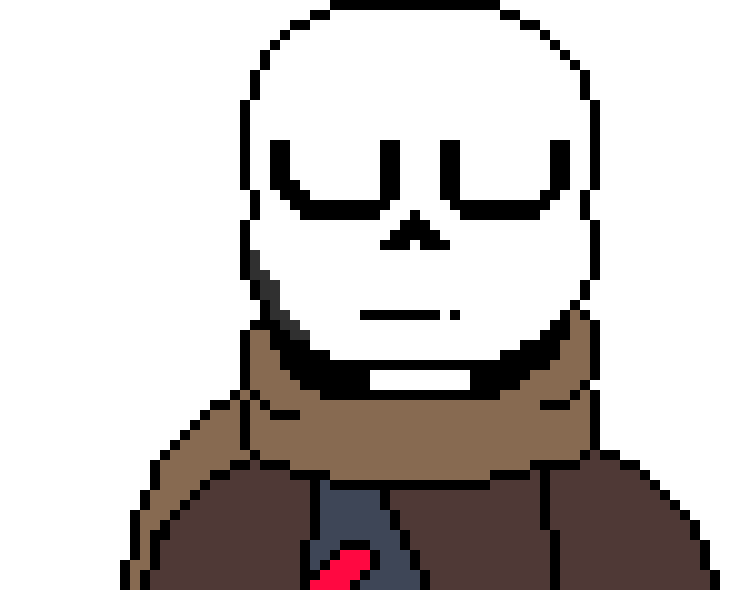 [b9de0d] molt. lets solve this without violence. - ink sans