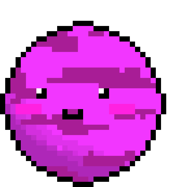 [9664c4] Pink cute planet