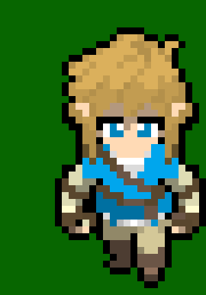 -Lays on the ground waiting-. -Link (cleetus)