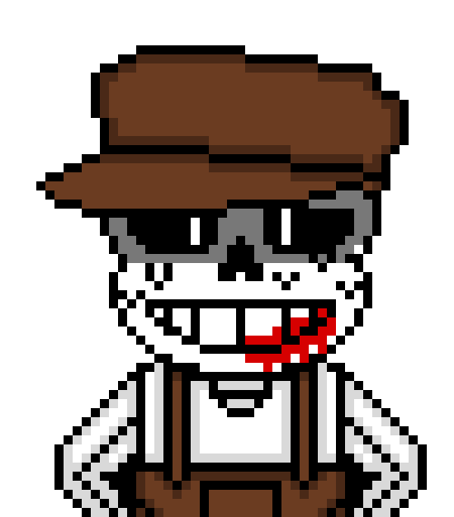 [0ae1f1] welp i'll live if that's what you mean *his shirt is stained with blood from his wounds*