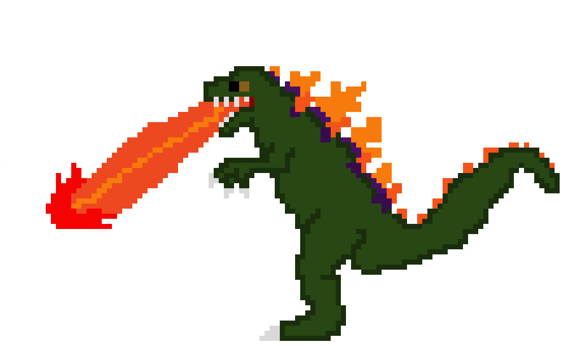 Godzilla 2000 (atomic breath version)