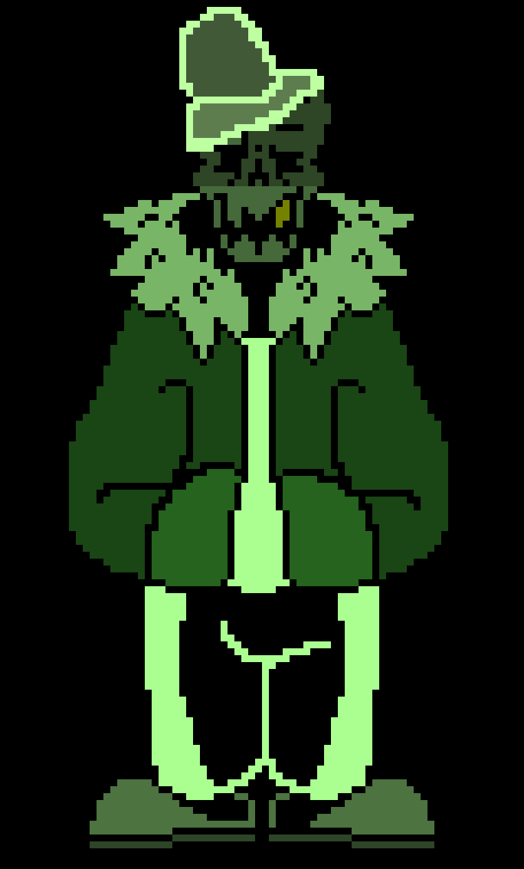 [2fbf6b] Canon Emerald! Fellswap Papyrus