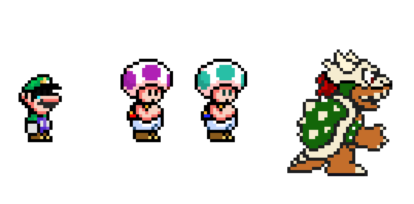 [e921a3] mario is dead main character cast (no gooigi
