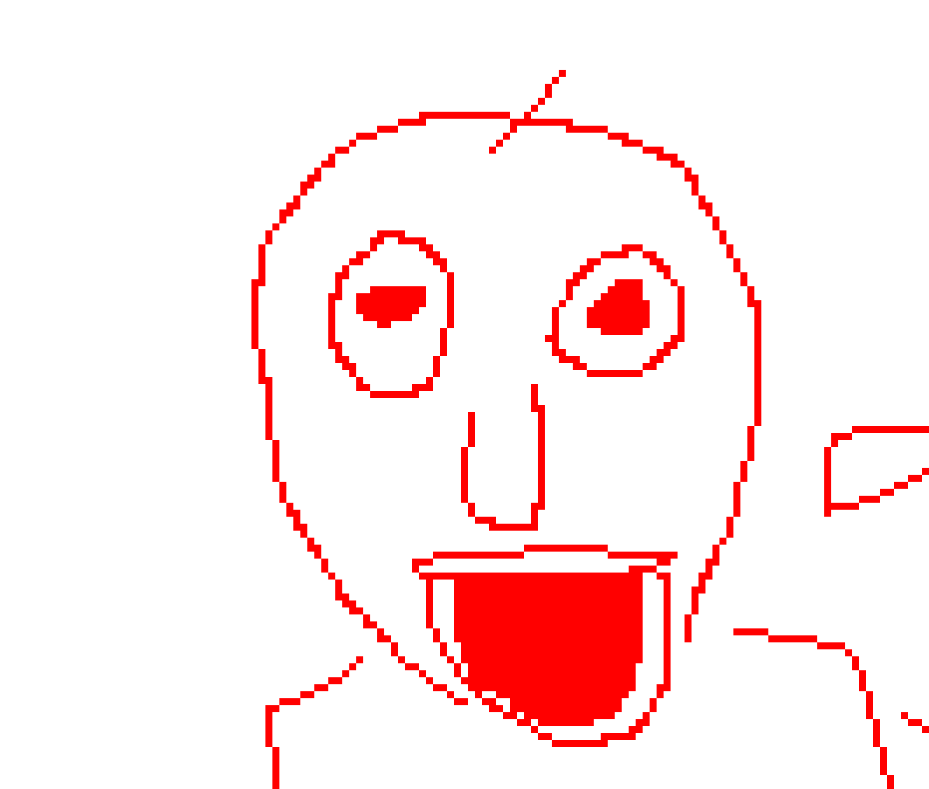 [874169] so for mu multi media art project i want to draw teto using marker, and gel pen, the thing is that i fucking suck at drawing irl but I also want cool stylization of shading like on that rocket drawing you made of bmo on gartic where its half actually shaded then half hatched and looks awesome so like i need you to possess me and do it for me