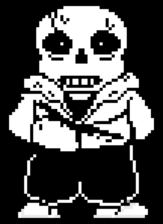 [9664c4] ACERTALE - Sans battle sprite (Slash V2) FIXED