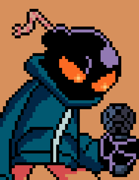 [990543] I mean, you do you, Mix, but he just takes whatever art he wants, leaving no credit at all, when the person he takes from probably has hours of work into it. And he just steals it. And this isn't a one sprite issue. He's a repeat offender.