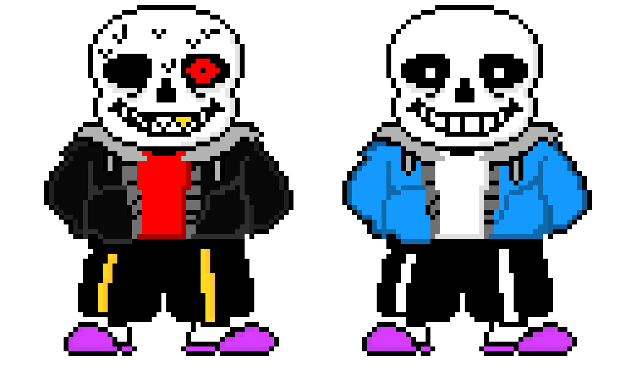 sans and underfell sans