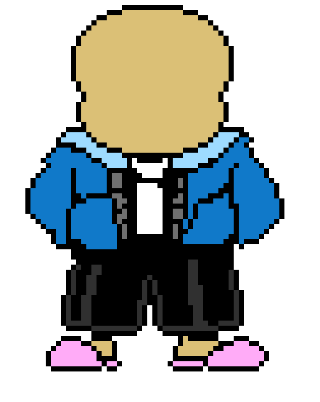 btw i made party goer sans