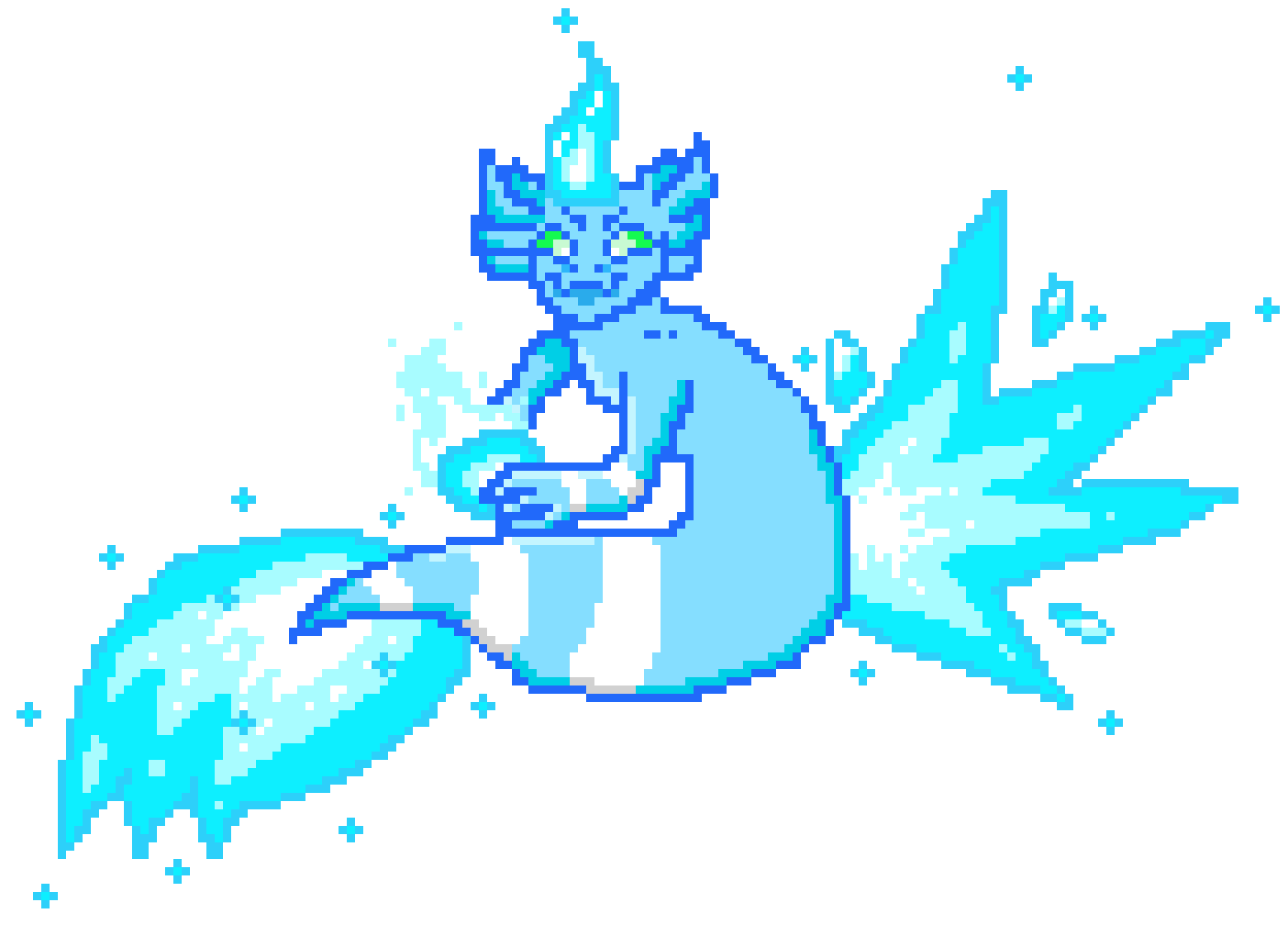 [dc44b1] Ice Dragon fakemon final