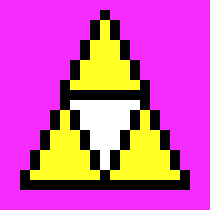 [9664c4] legend of Zelda ocarina of time triforce