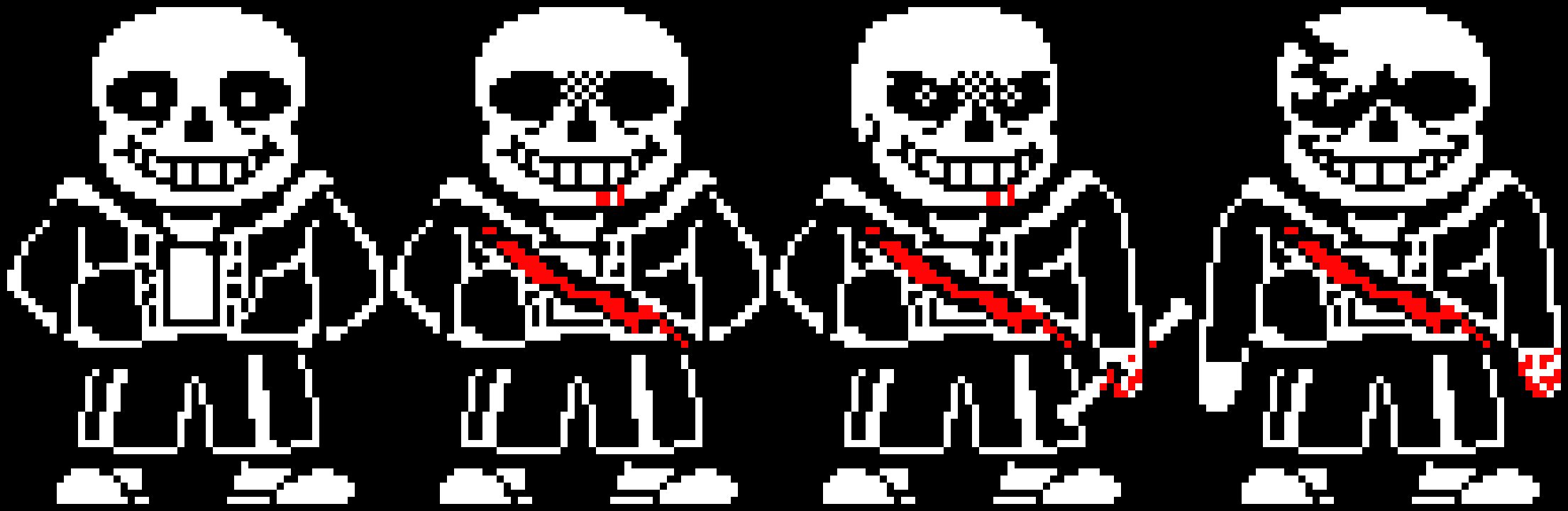 Undertale Last Breath Phases 1-3 If They Where Based Of The One Toby Fox Made. V2