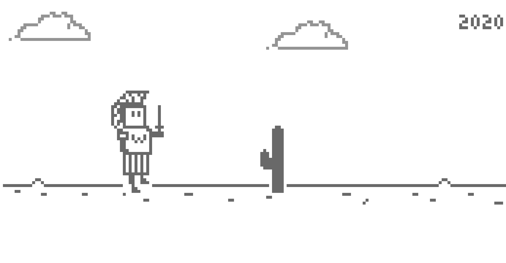 [26af60] Dino game - warrior COMPeepeepee