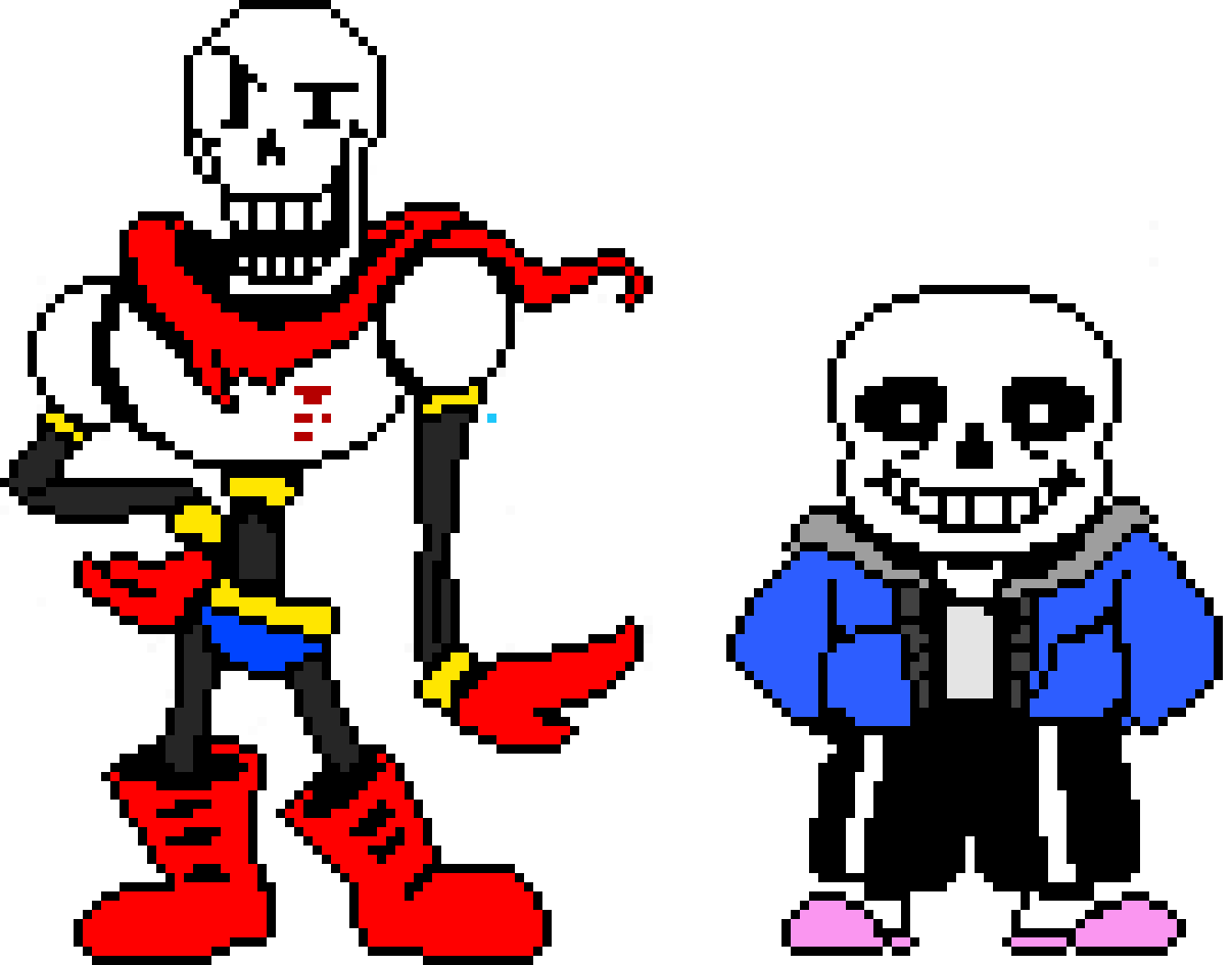[b4c16a] THE GREAT PAPYRUS and sans the skeleton