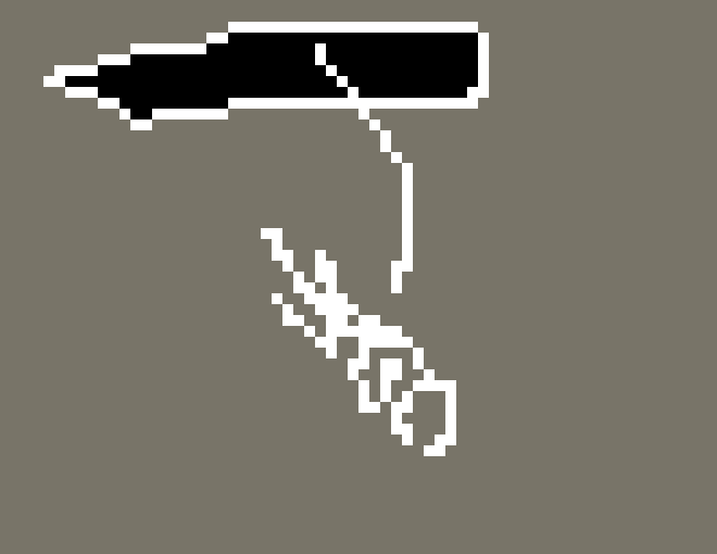 [4d5d03] The unnamed stickman drops down, near the town or smthing