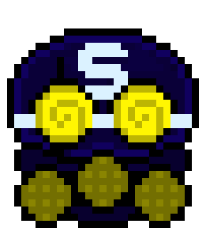 [050127] the sprites got a pretty cool mask, it's based off venom sans if you know him