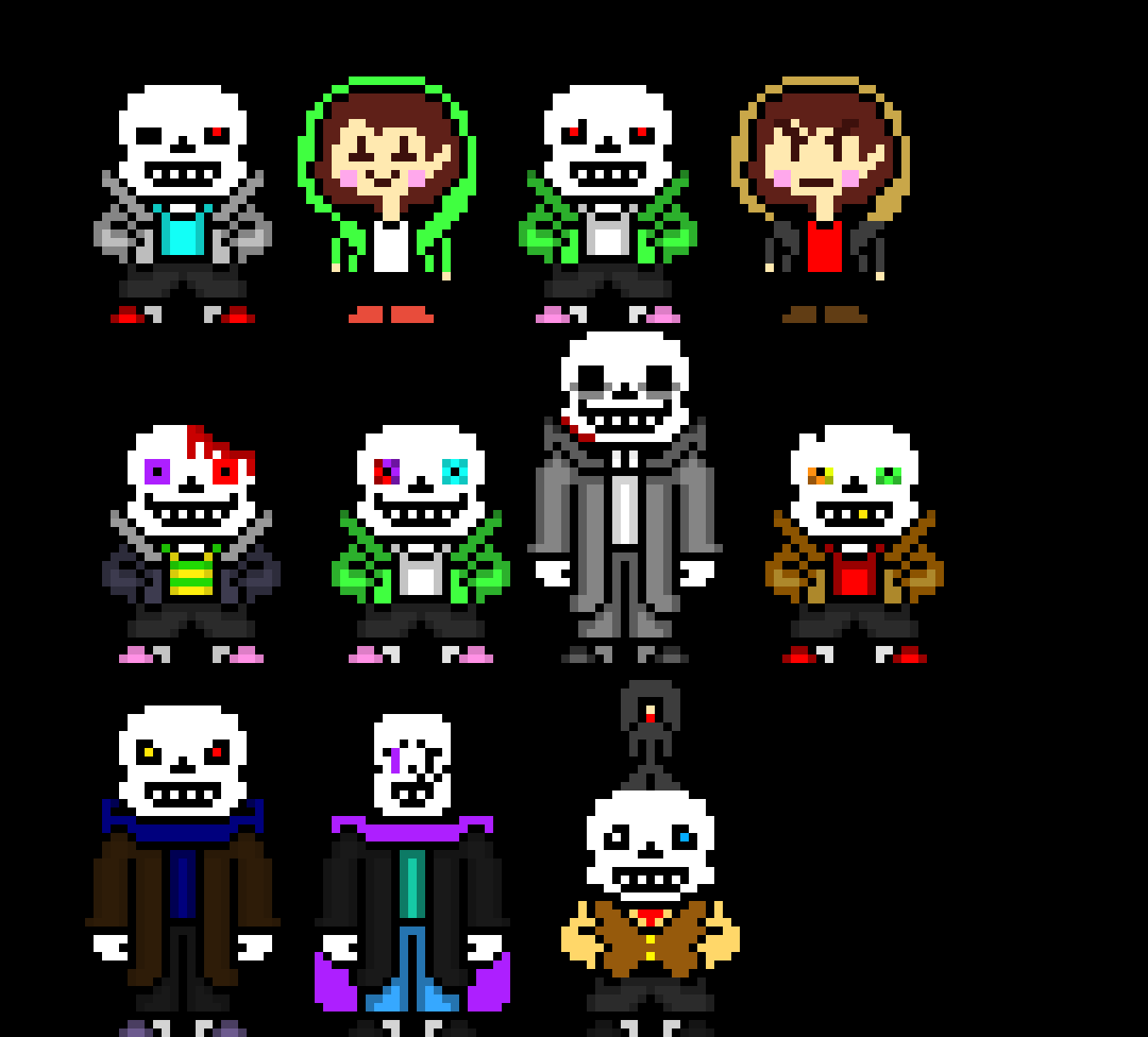Hayden lore all characters (names,age,gender,creators and roles in desc)