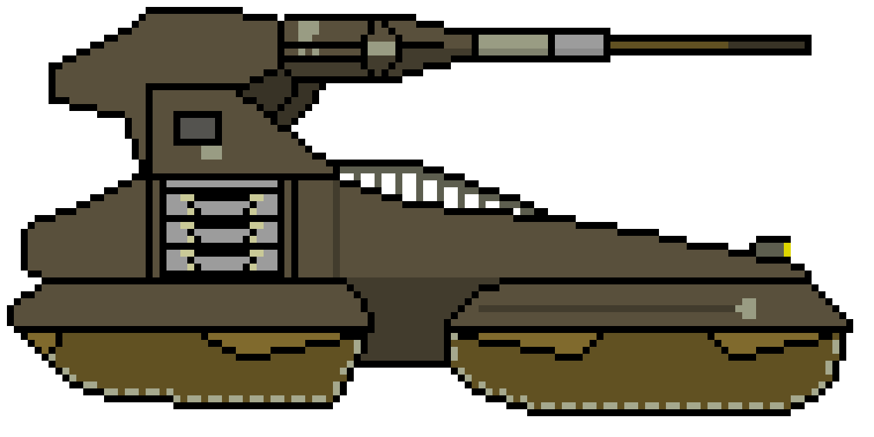 [2d8240] *a large tank starts plowing through trees, rocks, and bushes, crushing everything in its path beneath its treads*-Pathfinder