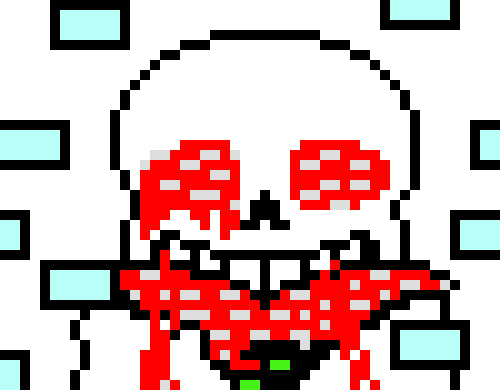 [53a360] stabs error sans in the eye *