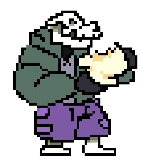 [3087ea] Unc so small only need one popcorn! (Colorized)