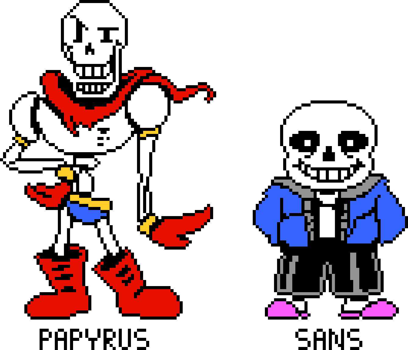Papyrus + Sans