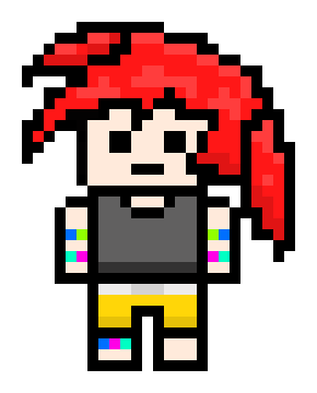 [f73a7a] Danganronpa Pixel Sprite Base