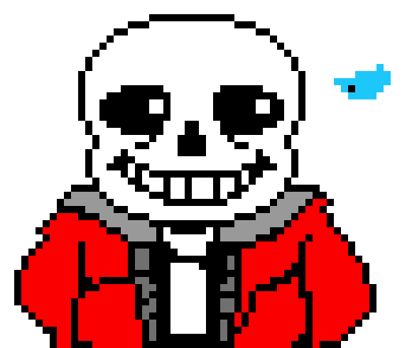 [c56f59] speaking of recolors, horror sans's eye is red, not blue. and what about OuterTale sans? he's just a recolor.