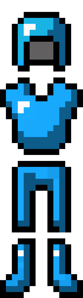 [9664c4] Diamond Armour-Minecraft