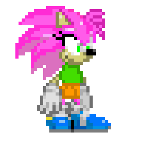 [b7731b]  Modern amy The Hedgehog