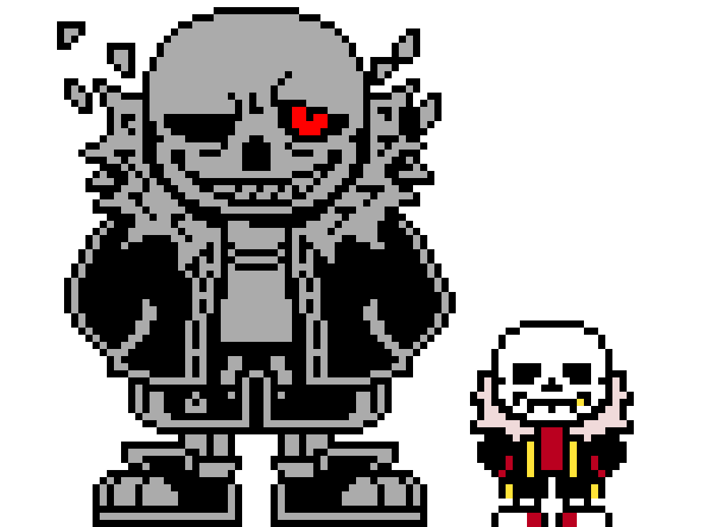 Canon Underfell Sans sprite
